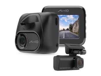 Mio MiVue C595WD - Dual Dash Cam z Wi-Fi i GPS