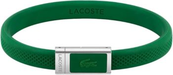 Lacoste Męska bransoletka silikonowa - Styl i wygoda