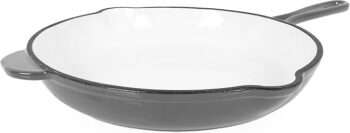 ECHTWERK Patelnia żeliwna - Emaliowana powłoka do piekarnika