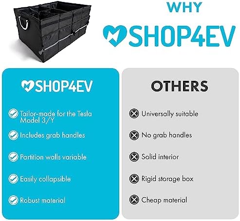 Shop4EV Organizer do bagażnika - Idealne rozwiązanie dla Tesli - obrazek 4