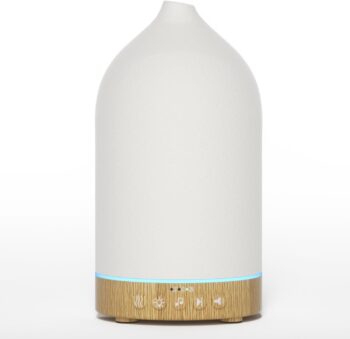 SALKING Ceramiczny nawilżacz olejków eterycznych - Innowacyjne połączenie białego szumu i aromaterapii