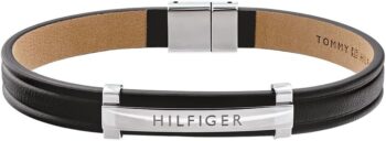 Tommy Hilfiger Herren-Schildarmband Edelstahl 2790161 - Elegancja i styl