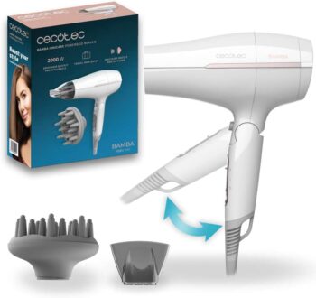 Cecotec IoniCare Power&Go Heaven - Podróżna suszarka 2000 W