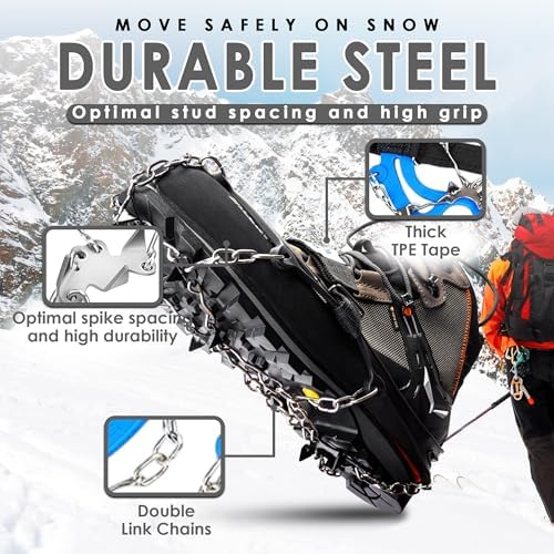 HighTatras Raczki na buty - Wygodne i bezpieczne na zimowe spacery - obrazek 3