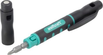wolfcraft Mikro-Bit-Pen - Narzędzie kieszonkowe do mikro śrub