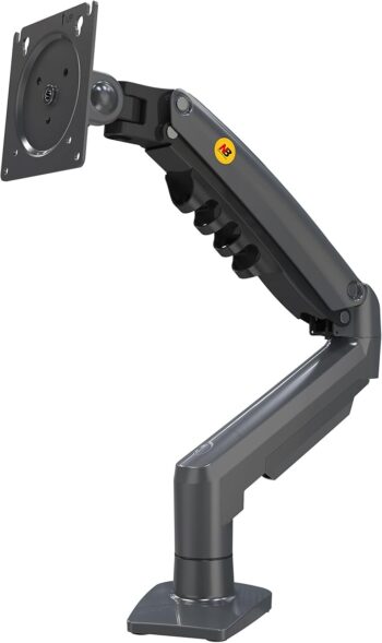 Ergosolid F80-0 - Obrotowy uchwyt biurkowy na sprężynie gazowej