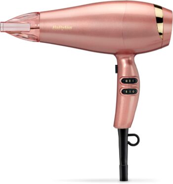 BaByliss Rose Gold - Lekka suszarka 2100 W z jonizacją