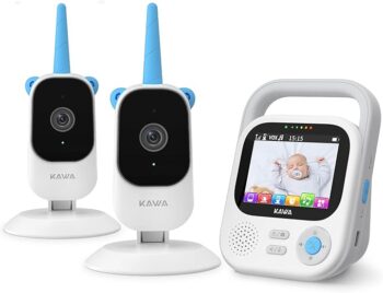 KAWA Monitor dla niemowląt z 2 kamerami - Rozdzielczość 2K HD