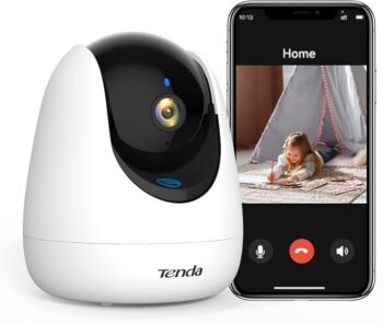 Tenda CP3 Pro - Kamera wewnętrzna WiFi 2K z widokiem 360°