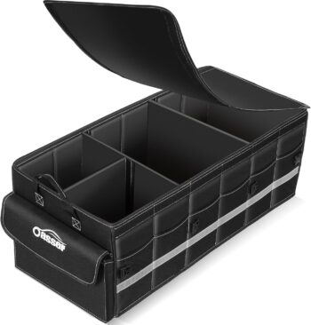 Oasser Organizer do bagażnika - Składany 75L z miękką pokrywą