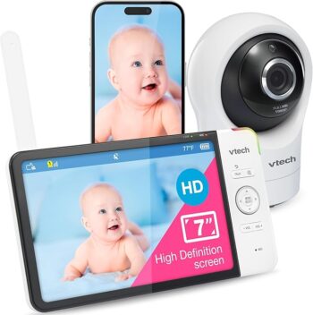 Vtech RM7764HD - 1080p z kamerą i 7-calowym ekranem