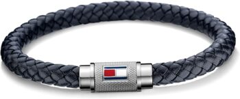 Tommy Hilfiger Herren-Seilarmband Edelstahl 2701000 - Elegancki zegarek
