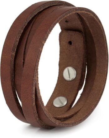 Simaru Skórzana bransoletka - Premium jakość ze skóry