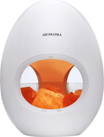 AROMATIKA Dyfuzor zapachowy - Elektryczny nawilżacz z lampą solną