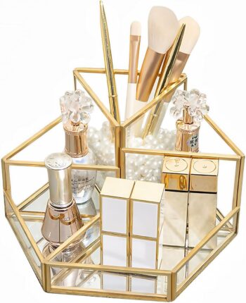 SLHEQING Organizer do makijażu - Elegancka organizacja kosmetyków