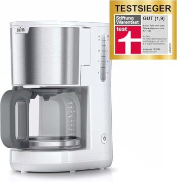 Braun PurShine KF 1500 WH - Aromatyczna kawa w każdej filiżance