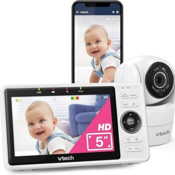Vtech VM901-1W - Smart Baby Monitor z wyświetlaczem HD 5 cali