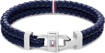 Tommy Hilfiger Bransoletka - Granatowy styl i elegancja