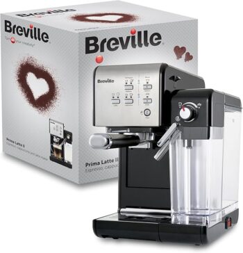 Breville Ekspres do kawy Kolbowy PrimaLatte II - 19 Bar z automatycznym spieniaczem