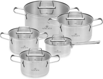 Gerlach Zestaw Garnków 10 El. Ambiente - Wyjątkowa jakość