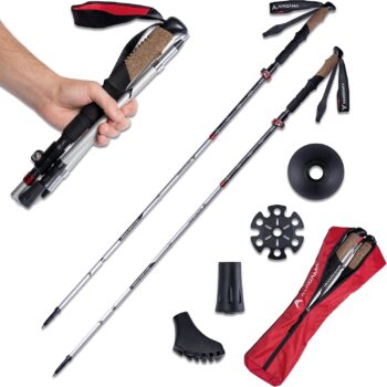 Atacama Kijki trekkingowe - Ergonomiczne i teleskopowe