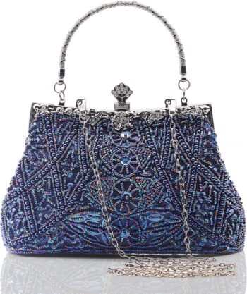 BABEYOND Coucoland Perły Clutch - Elegancka torebka wieczorowa